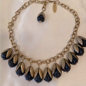 Lenora Dame Floral Petal Charm Necklace